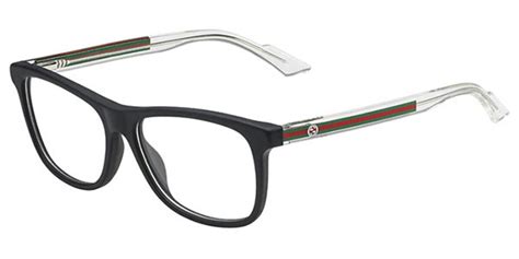 Gucci GG3725 HQS Eyeglasses in Black Crystal